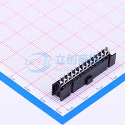 间距:2.54mm 2x13P 直插 【排针】缩略图