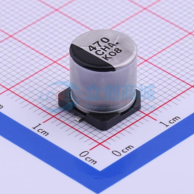 470uF ±20% 16V实物图