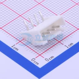 白色 1x4P 间距:2.5mm 弯插【插件】缩略图