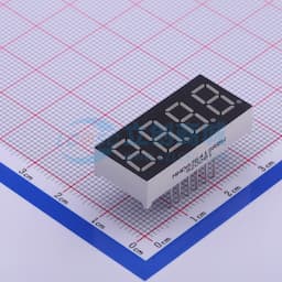 0.36直插数码管共阳四八红色光 【LE】缩略图