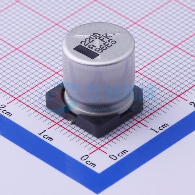 2200uF ±20% 10V实物图