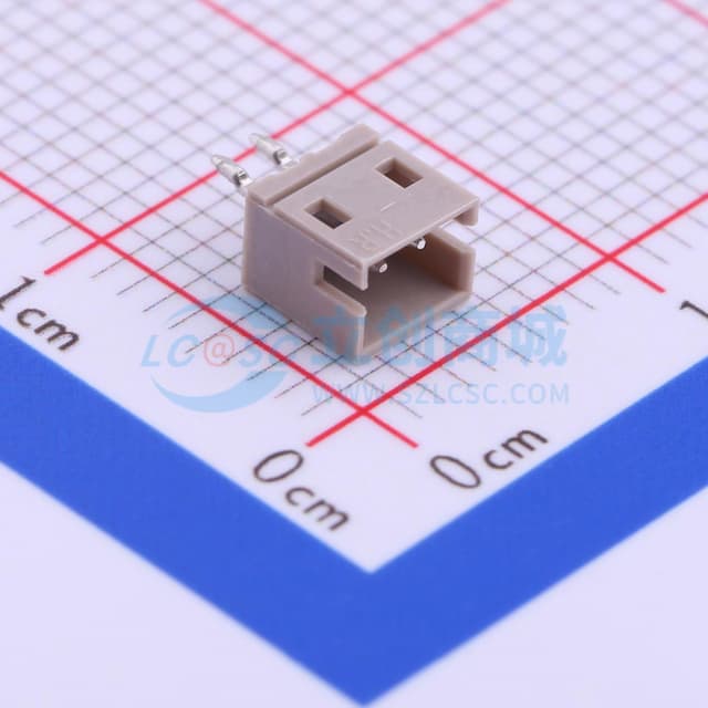 1x2P 间距:1.5mm 直插 【插件】实物图
