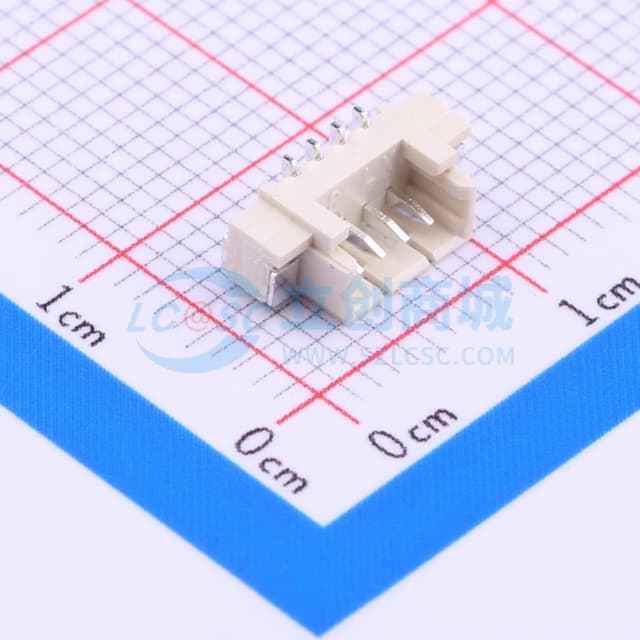 1x4P 间距:1.25mm 立贴实物图