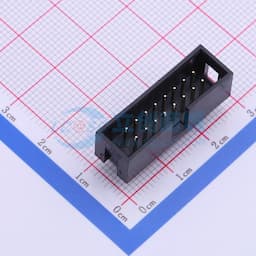 2.54mm 2x8P 排数:2 每排P数:8 【ID】缩略图