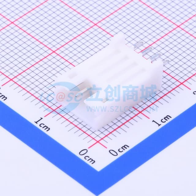 1x4P 间距:2mm 直插 系列:PH 【插件】实物图