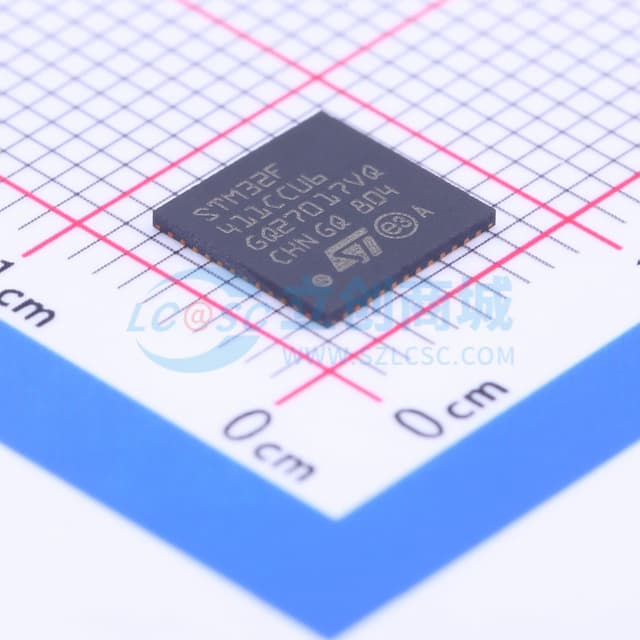 带DSP和FPU的高性能基本型系列ARM Cortex-M4 MCU，具有256 KB Flash、100 MHz CPU和ART加速器实物图