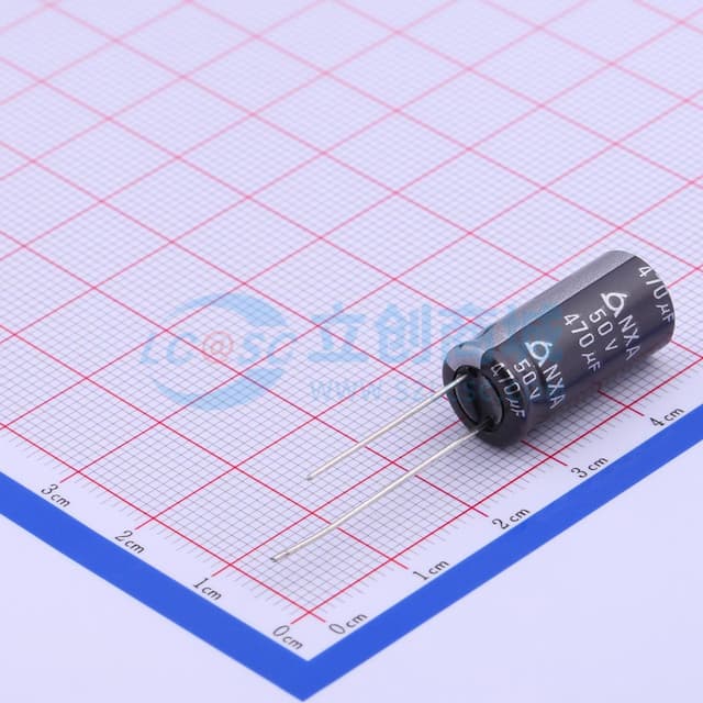 470uF ±20% 50V 【引线】实物图