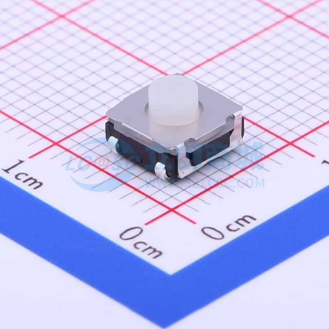 6.2*6.2*4.3mm 立贴 轻触开关实物图