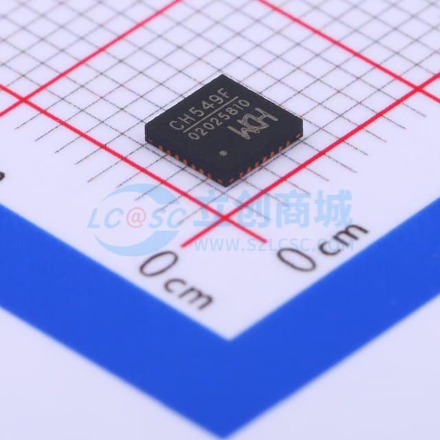 8位增强型USB单片机实物图