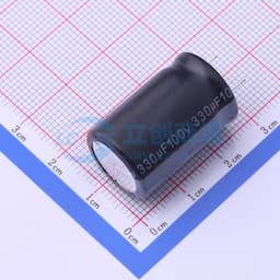 330uF ±20% 100V 【插件】缩略图