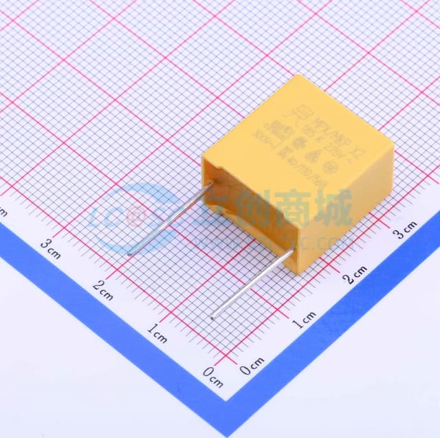 1.8uF ±10% 275V 等级:X2 【安规】实物图