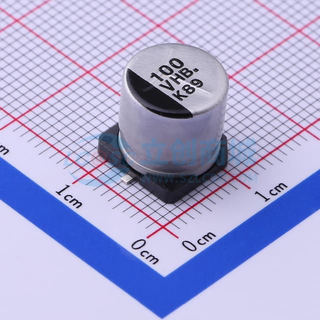 100uF ±20% 35V实物图