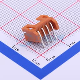 土黃 1x4P 间距:2mm 弯插【插件】缩略图