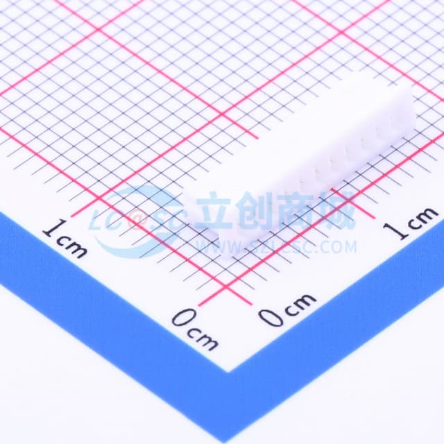 白色 1x11P 1.25mm实物图