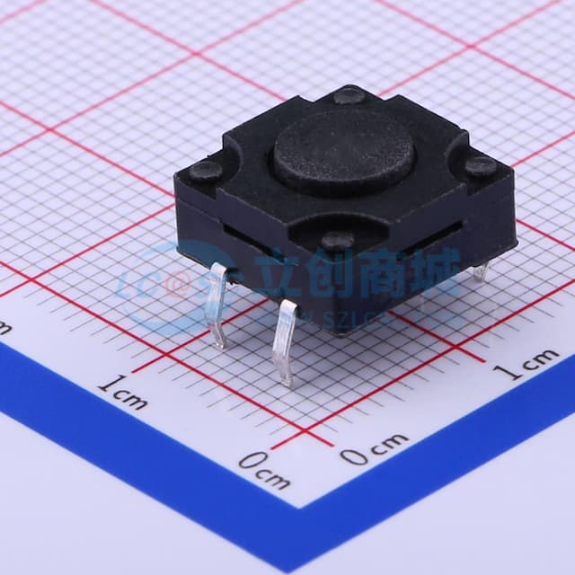 12*12*6mm 直插 轻触开关 【轻触】实物图