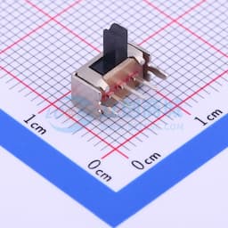 卧式二档中型拨动开关【插件】缩略图
