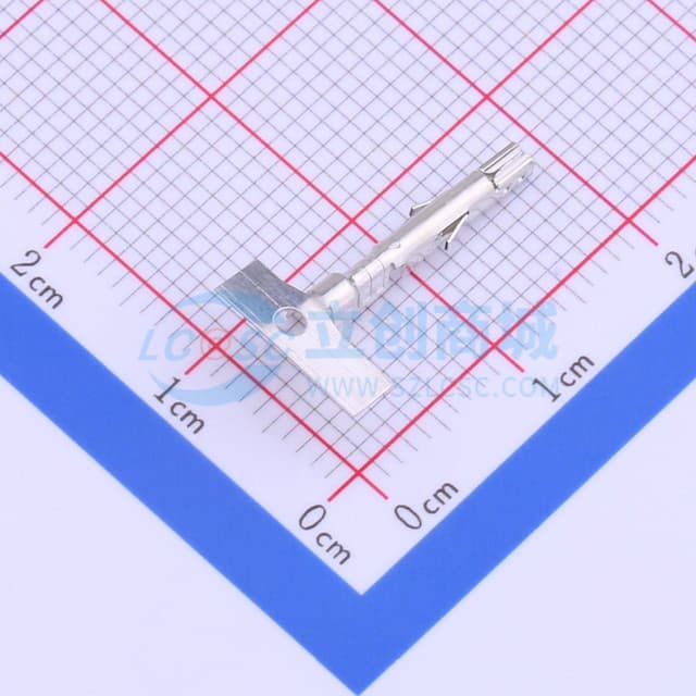 功率 插口 触点 锡 18-24 AWG 压接实物图