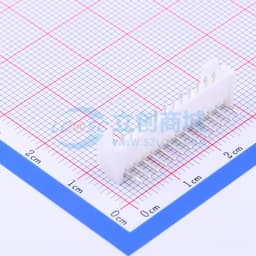 白色 1x13P 间距:2mm 弯插 系列:PH【插件】缩略图