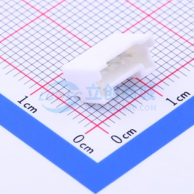 1x4P 间距:2mm 直插 系列:PA 【插件】实物图