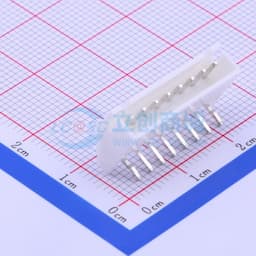 白色 1x8P 间距:2.5mm 弯插【插件】缩略图