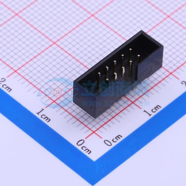 间距:2mm 2x5P【插件】实物图
