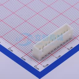 1x10P 间距:2.5mm 弯插 系列:XH 【插件】缩略图