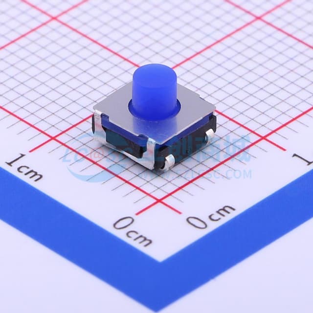 6.2*6.2*5.2mm 立贴 轻触开关实物图