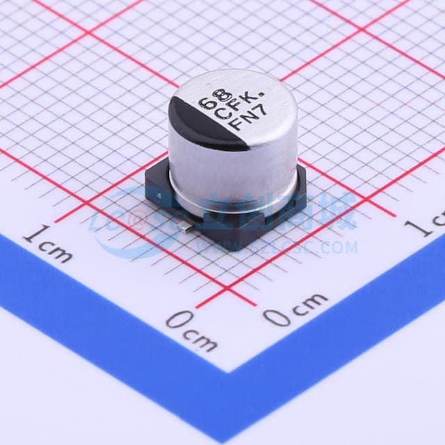 68uF ±20% 16V实物图