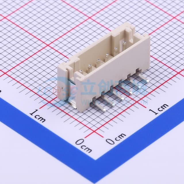 1x6P 间距:2mm实物图