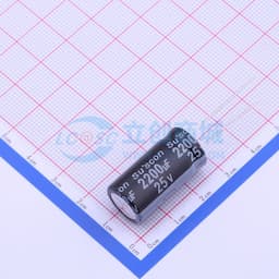 2200uF ±20% 25V 【引线】缩略图