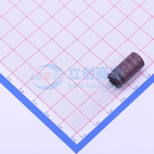 1500uF ±20% 16V 【引线】实物图