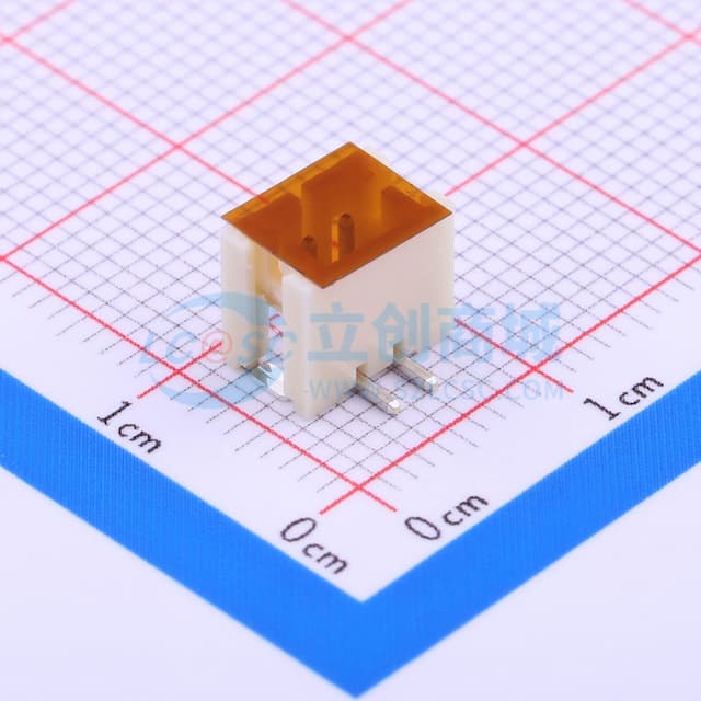 1x2P 间距:2mm 立贴 系列:PH实物图