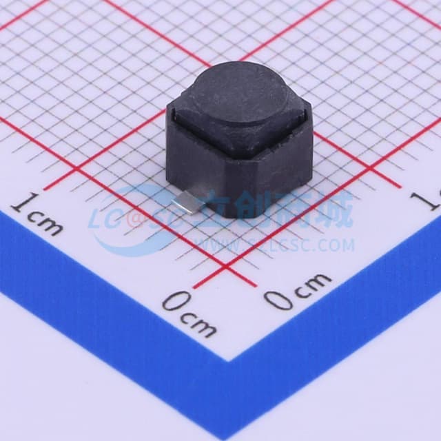 6*6*5mm 立贴 轻触开关实物图
