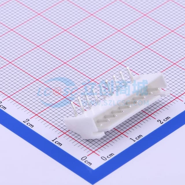 1x9P 间距:2.5mm 弯插 系列:XH 【插件】实物图