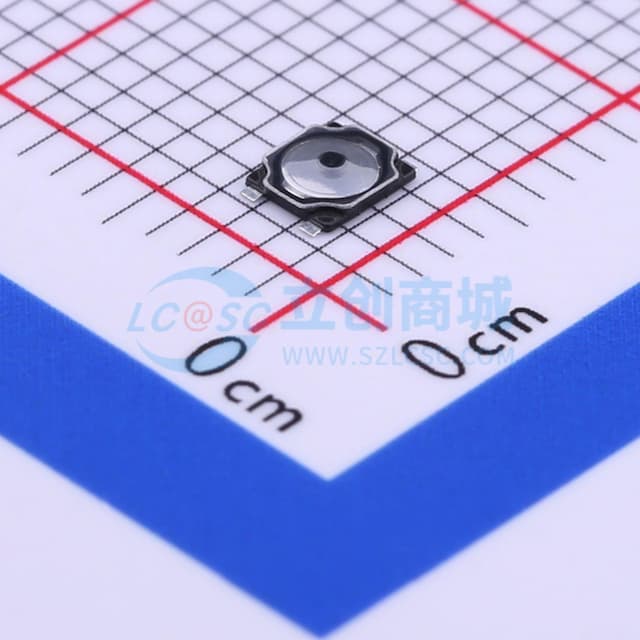 3*2.6*0.6mm 立贴 轻触开关实物图
