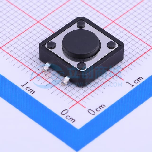 11.7*11.5*4.3mm 立贴 轻触开关实物图
