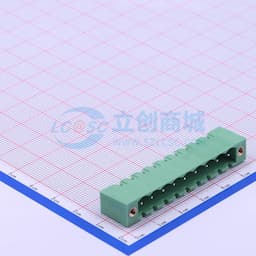 5.08mm 1x9P 排数:1 每排P数:9 螺丝固定【插件】缩略图