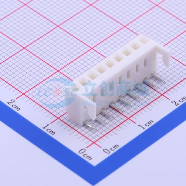 1x9P 间距:2.54mm 直插 【插件】实物图