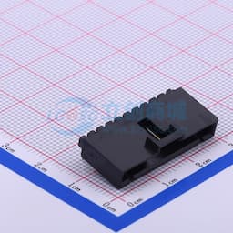 黑色 1x10P 间距:2.54mm 弯插【插件】缩略图