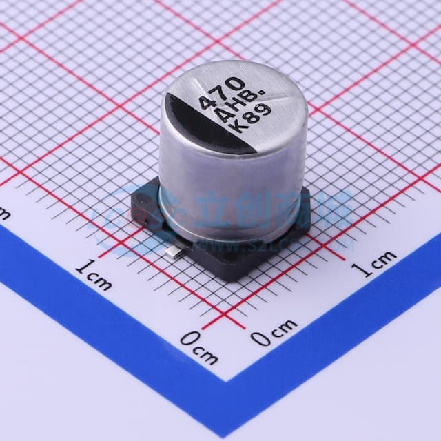 470uF ±20% 10V实物图