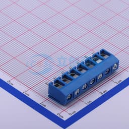 1x7P 5mm 直插 排数:1 每排P数:7 【螺钉】缩略图
