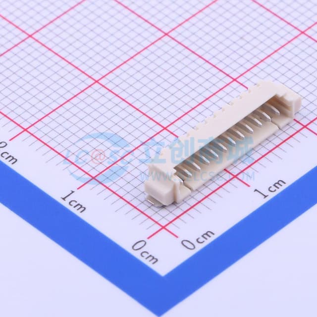 1x12P 间距:1.25mm 卧贴 系列:PicoBlade(MX 1.25)实物图
