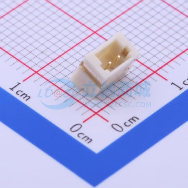 间距:1.5mm 1x2P实物图
