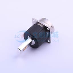 EcoMate 插座，8mm 单针触点，扁孔型，法兰壁装缩略图