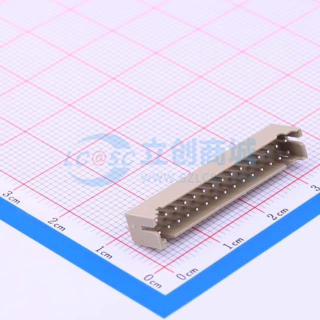 系列:PH 间距:2mm 2x15P【插件】实物图