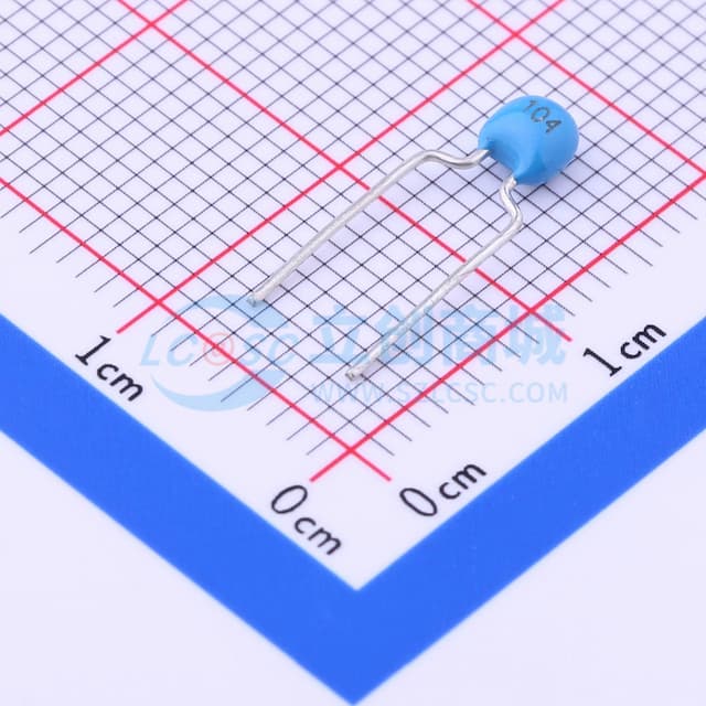 100nF ±20% 50V 【直插】实物图