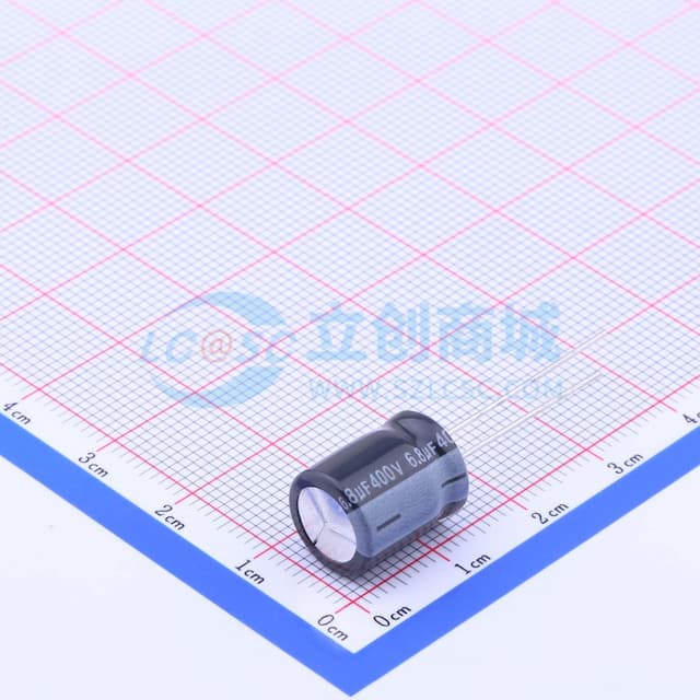 6.8uF ±20% 400V 【引线】实物图
