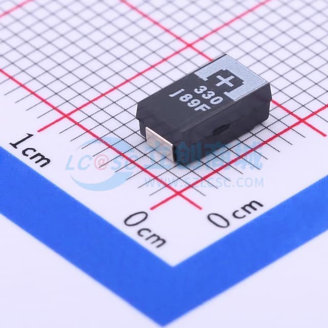 330uF ±20% 6.3V实物图