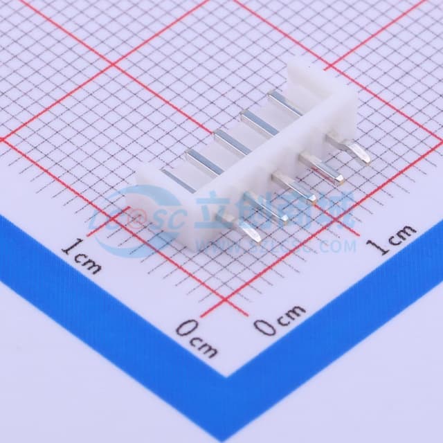 1x5P 间距:2.5mm 直插 系列:EH 【插件】实物图