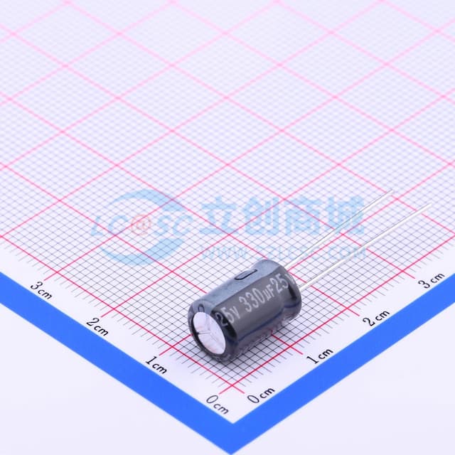 330uF ±20% 25V 【插件】实物图